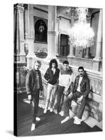 Queen in Vienna-Associated Newspapers-Stretched Canvas