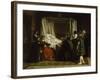 Queen Isabel La Católica Dictating Her Last Will and Testament, 1864-Eduardo Rosales-Framed Giclee Print