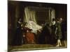 Queen Isabel La Católica Dictating Her Last Will and Testament, 1864-Eduardo Rosales-Mounted Giclee Print