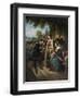 Queen Isabella and Columbus-Henry Nelson O'Neil-Framed Giclee Print