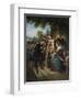 Queen Isabella and Columbus-Henry Nelson O'Neil-Framed Giclee Print