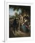 Queen Isabella and Columbus-Henry Nelson O'Neil-Framed Giclee Print