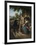 Queen Isabella and Columbus-Henry Nelson O'Neil-Framed Giclee Print