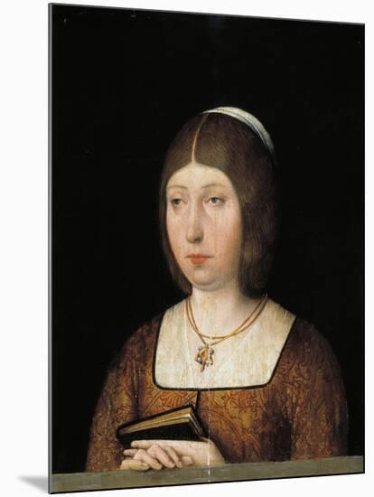 Queen Isabella I of Castile, C. 1490-null-Mounted Giclee Print