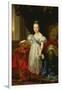 Queen Isabella II (1830-1904) of Spain, 1838 (Oil on Canvas)-Vicente Lopez y Portana-Framed Giclee Print