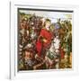 Queen Isabella Invading England-Clive Uptton-Framed Giclee Print