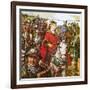 Queen Isabella Invading England-Clive Uptton-Framed Giclee Print