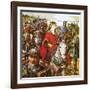 Queen Isabella Invading England-Clive Uptton-Framed Giclee Print