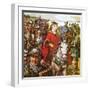 Queen Isabella Invading England-Clive Uptton-Framed Giclee Print