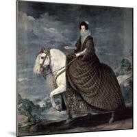 Queen Isabella of Bourbon, 1629-1635-Diego Velazquez-Mounted Giclee Print