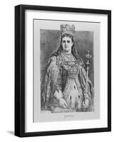 Queen Jadwiga of Poland, 19th Century-Jan Alojzy Matejko-Framed Giclee Print