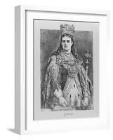 Queen Jadwiga of Poland, 19th Century-Jan Alojzy Matejko-Framed Giclee Print