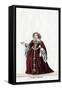 Queen Katharine, Costume Design for Shakespeare's Play, Henry VIII, 19th Century-null-Framed Stretched Canvas