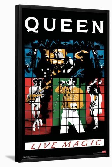 Queen - Live Magic-Trends International-Framed Poster