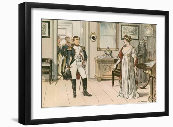 Queen Louise of Prussia-Carl Rohling-Framed Giclee Print