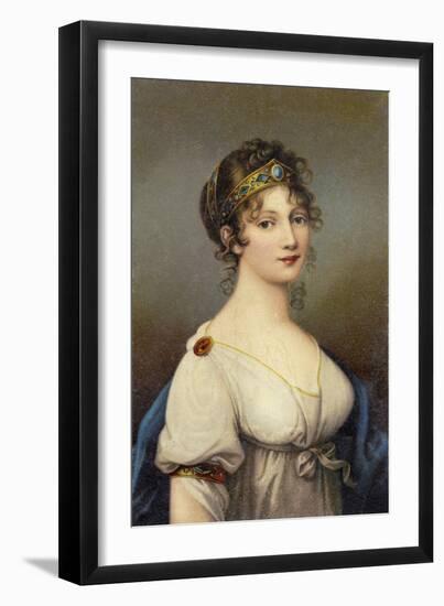 Queen Louise of Prussia-Josef Grassi-Framed Giclee Print