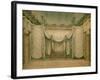 Queen Louise's Bedroom, Schloss Charlottenburg, First Design, 1809-10-Karl Friedrich Schinkel-Framed Giclee Print