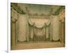 Queen Louise's Bedroom, Schloss Charlottenburg, First Design, 1809-10-Karl Friedrich Schinkel-Framed Giclee Print