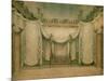 Queen Louise's Bedroom, Schloss Charlottenburg, First Design, 1809-10-Karl Friedrich Schinkel-Mounted Giclee Print