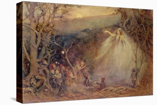 Queen Mab from Shelley's Poem-Henry Meynell Rheam-Stretched Canvas