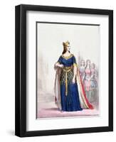 Queen Macbeth in the Opera by Giuseppe Verdi-null-Framed Giclee Print