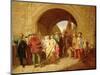 Queen Margaret's Defiance of the Scottish Parliament, 1859-John Faed-Mounted Giclee Print