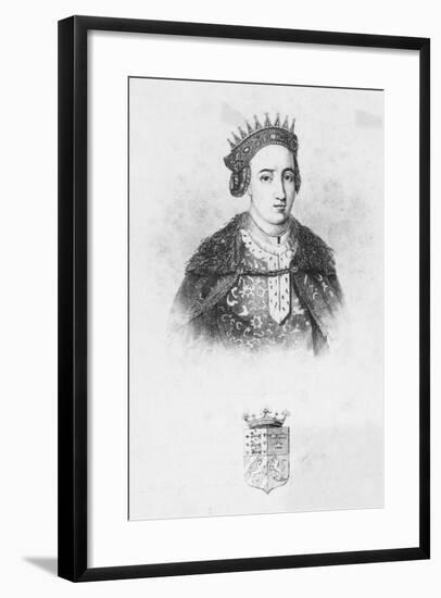 Queen Margrethe I of Denmark-null-Framed Giclee Print