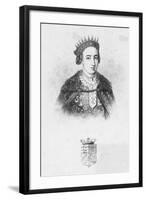 Queen Margrethe I of Denmark-null-Framed Giclee Print