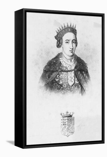 Queen Margrethe I of Denmark-null-Framed Stretched Canvas