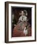 Queen Maria Anna of Spain by Diego Rodriguez De Silva Y Velazquez-null-Framed Giclee Print