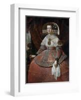 Queen Maria Anna of Spain by Diego Rodriguez De Silva Y Velazquez-null-Framed Giclee Print