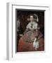 Queen Maria Anna of Spain by Diego Rodriguez De Silva Y Velazquez-null-Framed Giclee Print