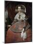 Queen Maria Anna of Spain by Diego Rodriguez De Silva Y Velazquez-null-Mounted Giclee Print
