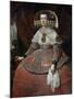 Queen Maria Anna of Spain by Diego Rodriguez De Silva Y Velazquez-null-Mounted Giclee Print