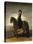 Queen Maria Luisa on Horseback, 1799-Francisco de Goya-Stretched Canvas