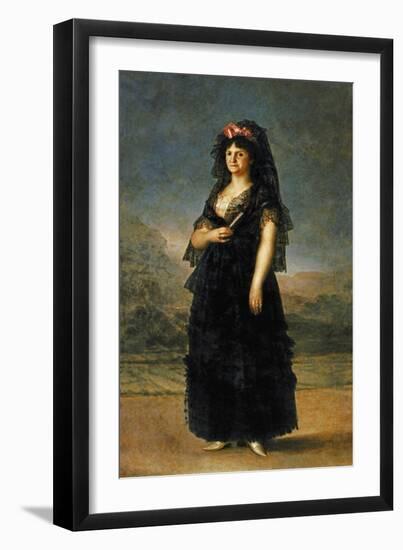 Queen Maria Luisa-Francisco de Goya-Framed Giclee Print