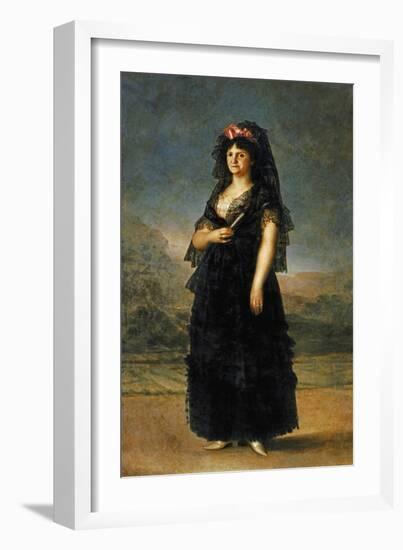 Queen Maria Luisa-Francisco de Goya-Framed Giclee Print