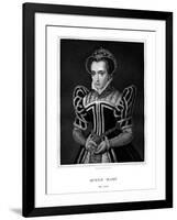 Queen Maria of Austria-TA Dean-Framed Giclee Print