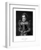 Queen Maria of Austria-TA Dean-Framed Giclee Print