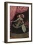 'Queen Mariana of Austria', 1652-1653 (1939)-Diego Velasquez-Framed Giclee Print