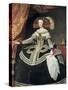 Queen Mariana of Austria-Diego Velazquez-Stretched Canvas