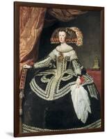 Queen Mariana of Austria-Diego Velazquez-Framed Art Print