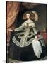Queen Mariana of Austria-Diego Velazquez-Stretched Canvas