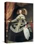 Queen Mariana of Austria-Diego Velazquez-Stretched Canvas