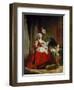 Queen Marie-Antoinette and Her Children, 1787-Elisabeth Louise Vigee-LeBrun-Framed Giclee Print