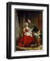 Queen Marie-Antoinette and Her Children, 1787-Elisabeth Louise Vigee-LeBrun-Framed Giclee Print