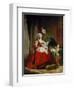 Queen Marie-Antoinette and Her Children, 1787-Elisabeth Louise Vigee-LeBrun-Framed Giclee Print