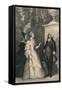 Queen Marie Antoinette and Mirabeau, C1832-Charles W Sharpe-Framed Stretched Canvas