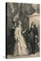 Queen Marie Antoinette and Mirabeau, C1832-Charles W Sharpe-Stretched Canvas