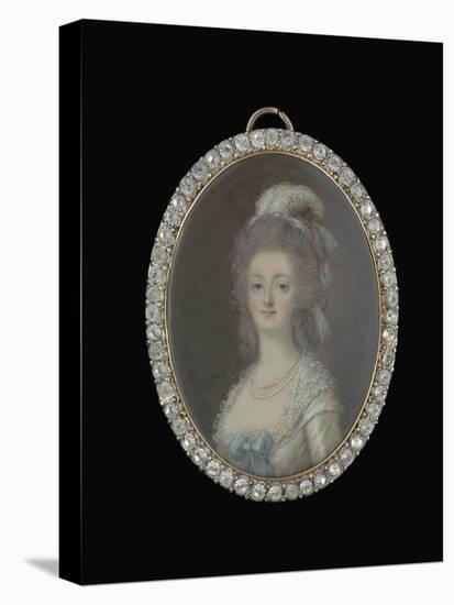 Queen Marie Antoinette, C.1790-Francois Dumont-Stretched Canvas